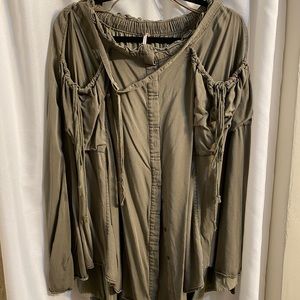 Free People Cargo Skirt